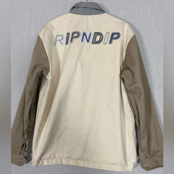 Ripndip Holy Cargo Streetwear Cotton button Jacket  Sz S - Picture 4 of 15